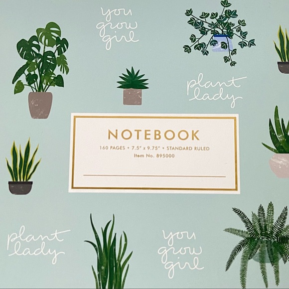 Fringe You Grow Girl Plant Lady Notebook - Picture 13 of 13